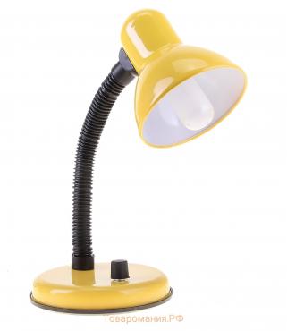 Лампа настольная Е27, светорегулятор (220В) желтая (203А) RISALUX