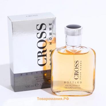 Туалетная вода мужская Cross Bottled, 100 мл (по мотивам Boss Bottled (H.Boss)