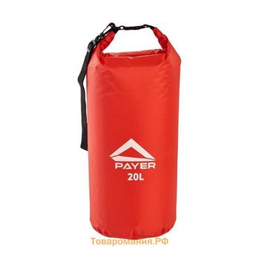 Гермомешок PAYER "Allaki", 20L, красный, A605