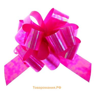 Бант - шар №3 перламутровый, розовый