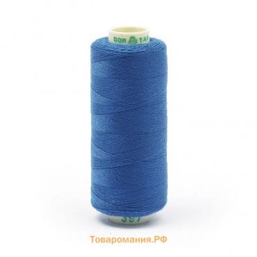 Нитки Dor Tak 40/2, 400 ярд, цвет №397 синий, 10 шт в уп.