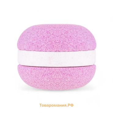 Бомбочка для ванны "Макарун" сиреневая, 50 г