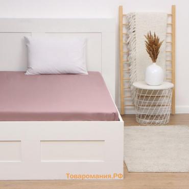 Простыня  Twilight Mauve 150*215,100% хлопок, мако-сатин, 114г/м2