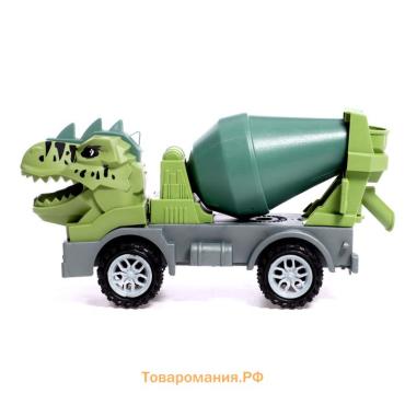 Машинка детская «Грузовик - бетономешалка DINO», цвет МИКС